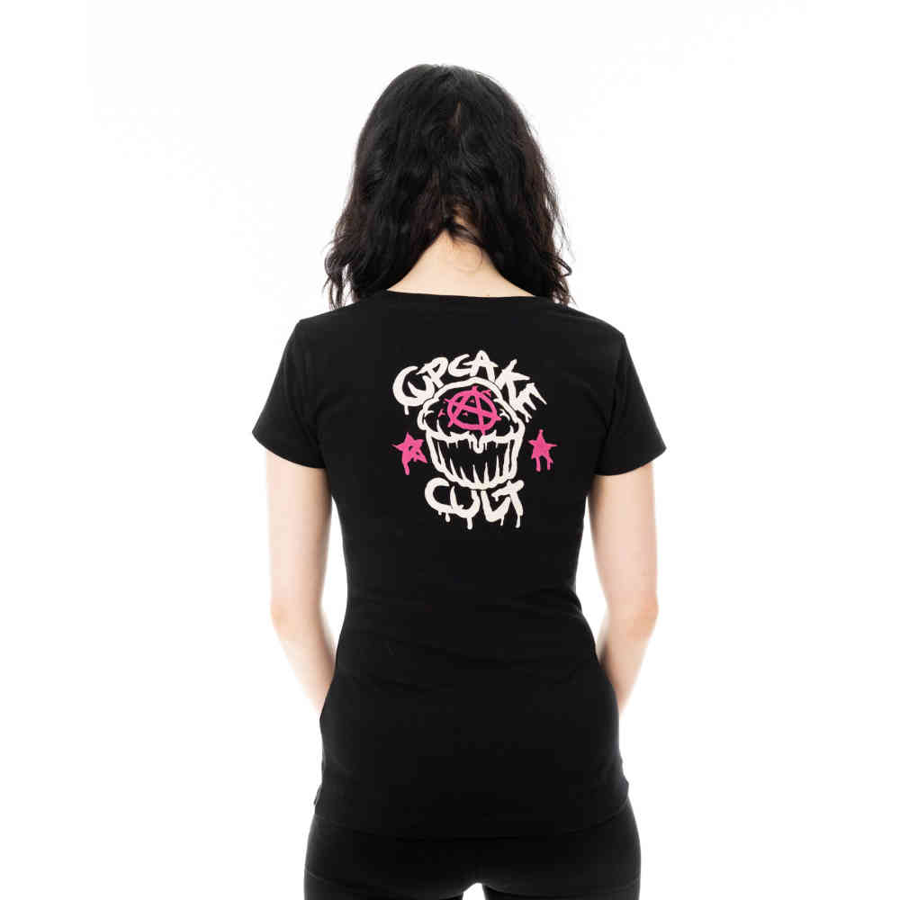 Cupcake Cult - Bat Potion Tshirt Femme - Noir